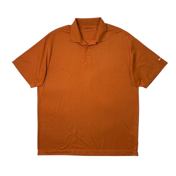 Nike Polo Shirt Mens 2XL Sienna Orange Golf Victory Fit Dry Performance - Picture 1 of 10